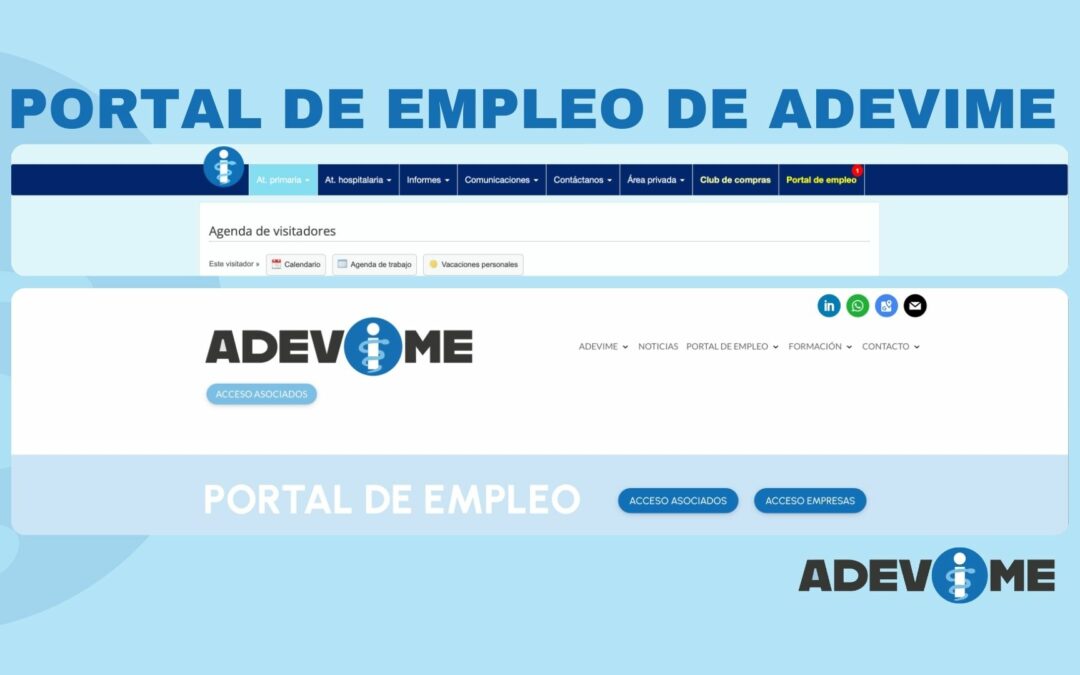 Descubre el Nuevo Portal de Empleo de ADEVIME: Tu Puerta de Entrada al Futuro Profesional en el Sector Sanitario